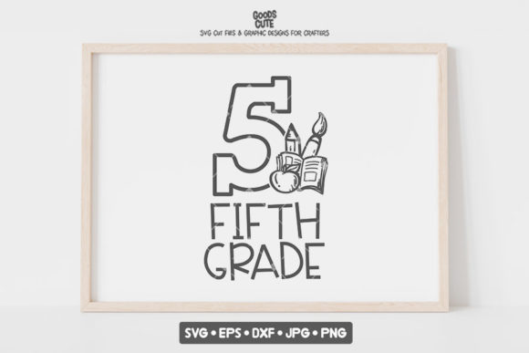 Fifth Grade - School SVG: A Versatile Graphic Design Asset for Creative Projects