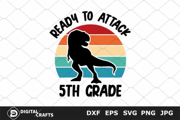 I m Ready to Crush 5th Grade, School SVG Graphics and Crafts Review