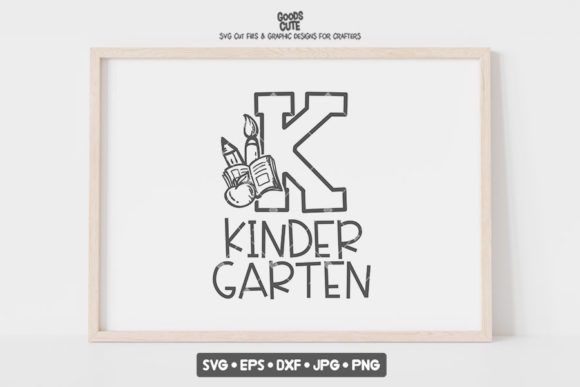 Kindergarten - School SVG: A Versatile Graphic Design Asset for Crafts and Creative Projects