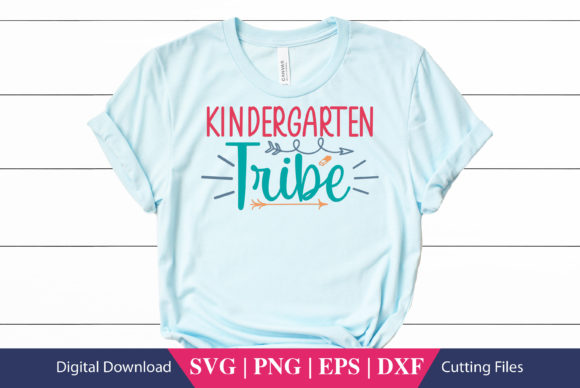 Kindergarten Tribe School SVG File for Crafts and Graphics