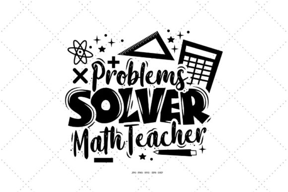 Math Teacher Svg Graphics and Crafts Review
