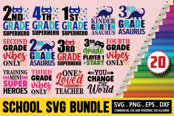 School Teacher SVG Bundle Vol 4 Graphics and Crafts Review