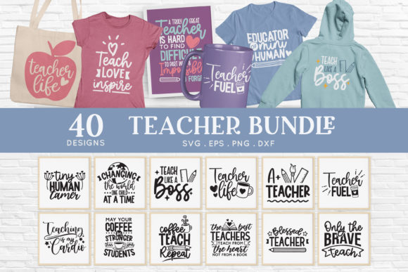 Teacher Svg Bundle - A Graphics Asset for Crafts and Creative Projects