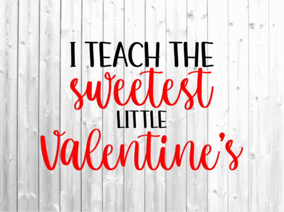 Teacher SVG - Valentine’s Day Graphic for Editorial and Web Design