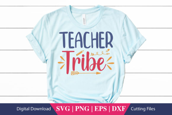 Teacher Tribe School SVG File: A Versatile Graphic Design Asset for Local Business Branding