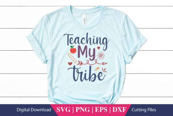 Teaching My Tribe School SVG Cut File: A Powerful Graphic Design Asset for Crafts and Branding