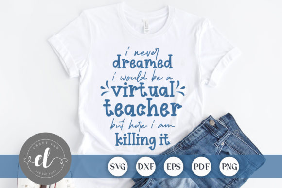 Virtual Teacher SVG: A Versatile Graphic Design Asset for Content Creators